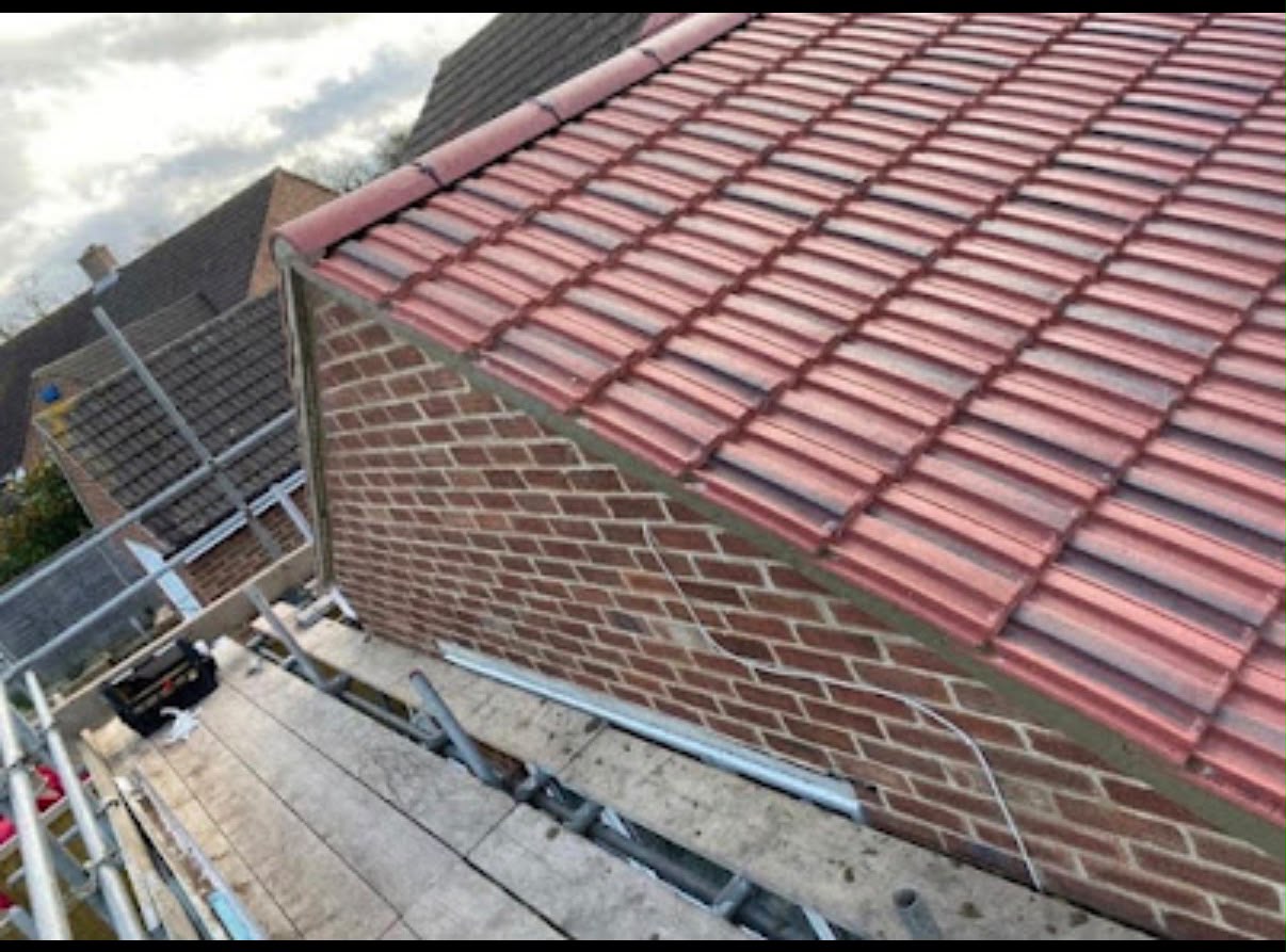 New concrete tile roof installation in West Midlands, West Midlands, Clean Gutters & Roofing Services